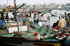 At the harbour of al hodeidah